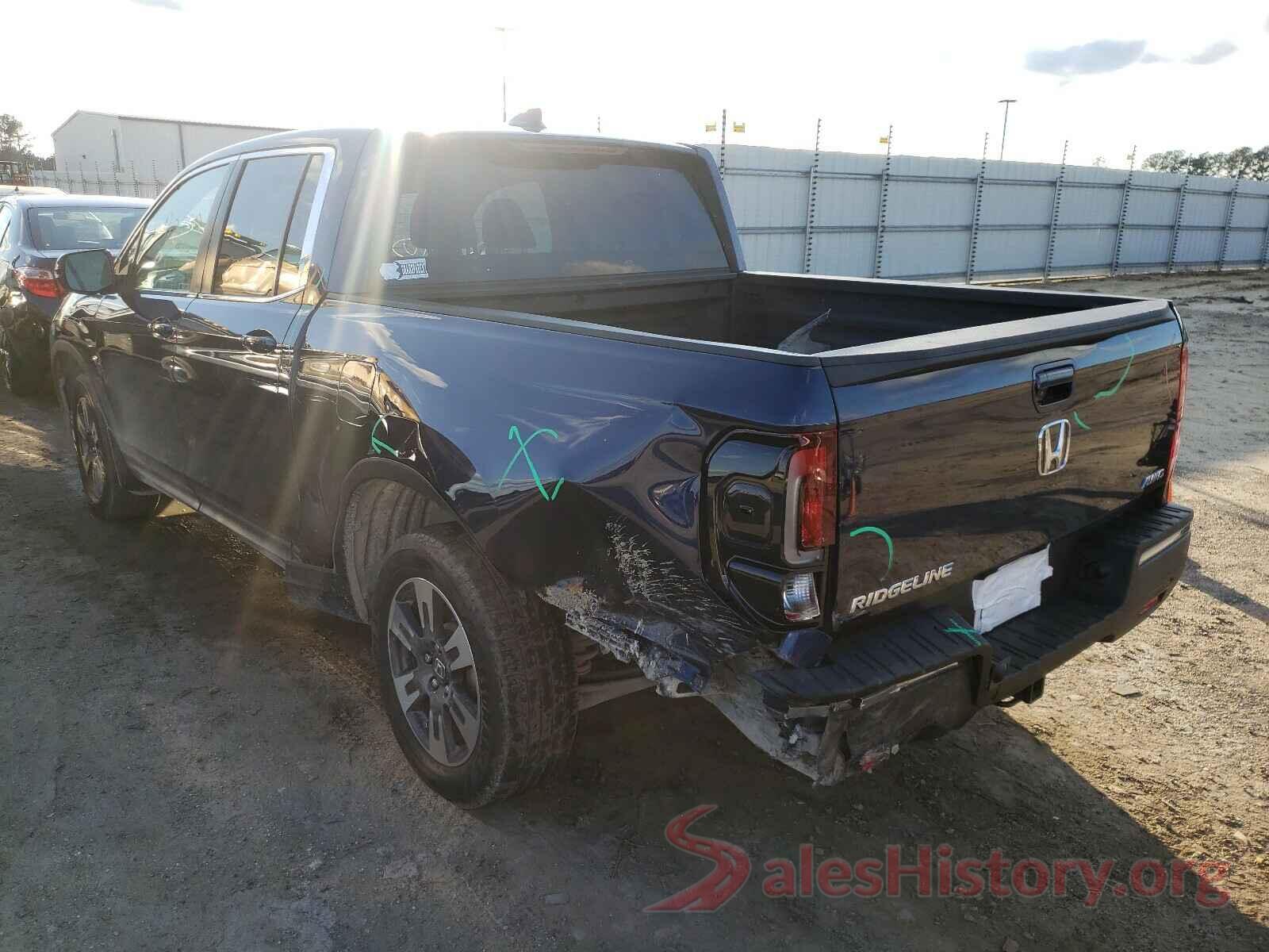 5FPYK3F68HB037313 2017 HONDA RIDGELINE