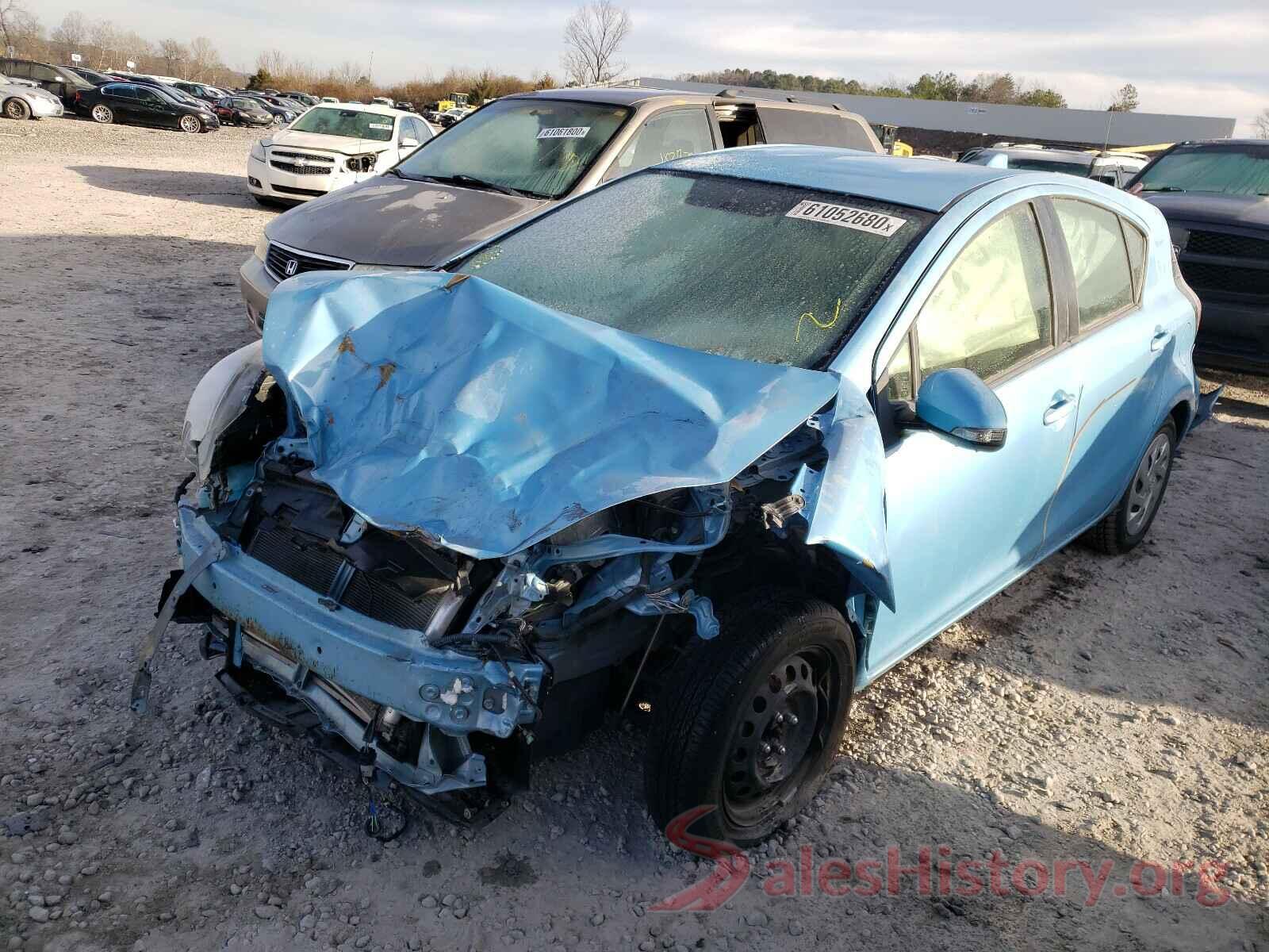 JTDKDTB36G1117950 2016 TOYOTA PRIUS