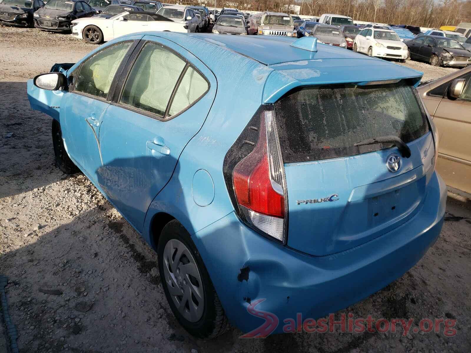 JTDKDTB36G1117950 2016 TOYOTA PRIUS