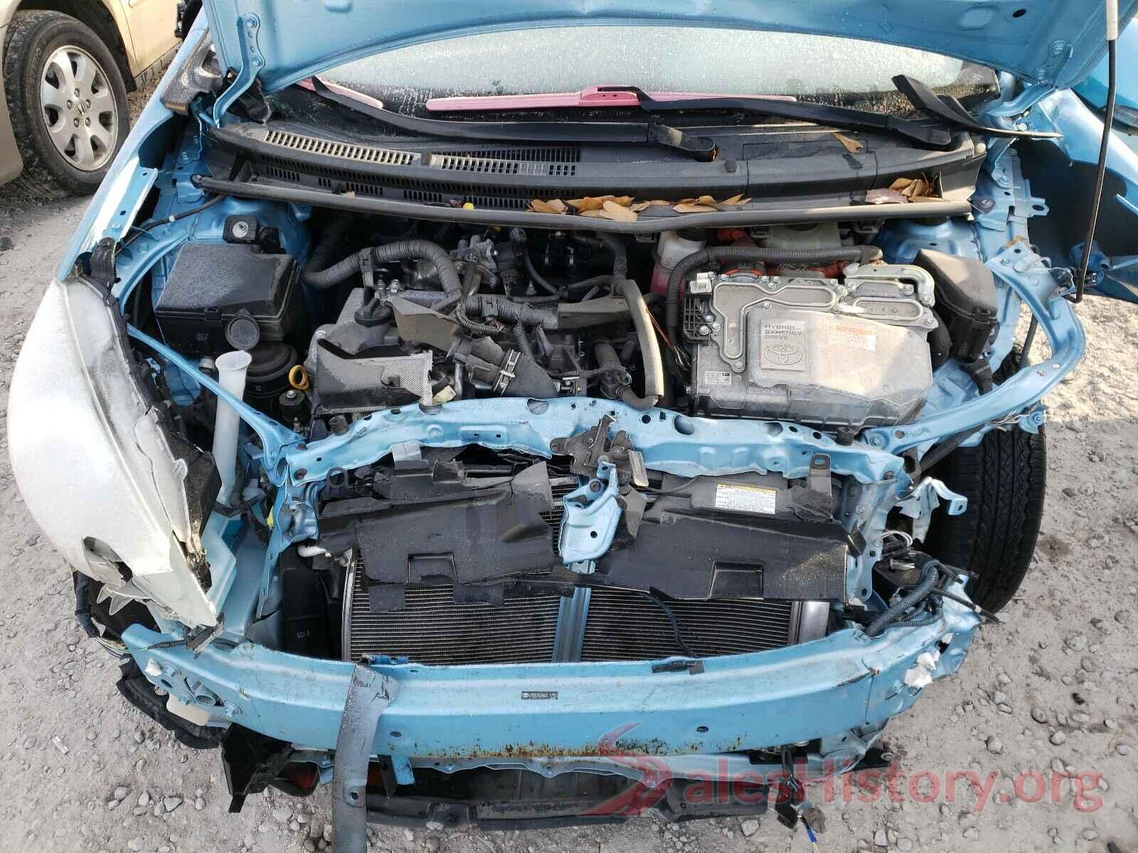 JTDKDTB36G1117950 2016 TOYOTA PRIUS