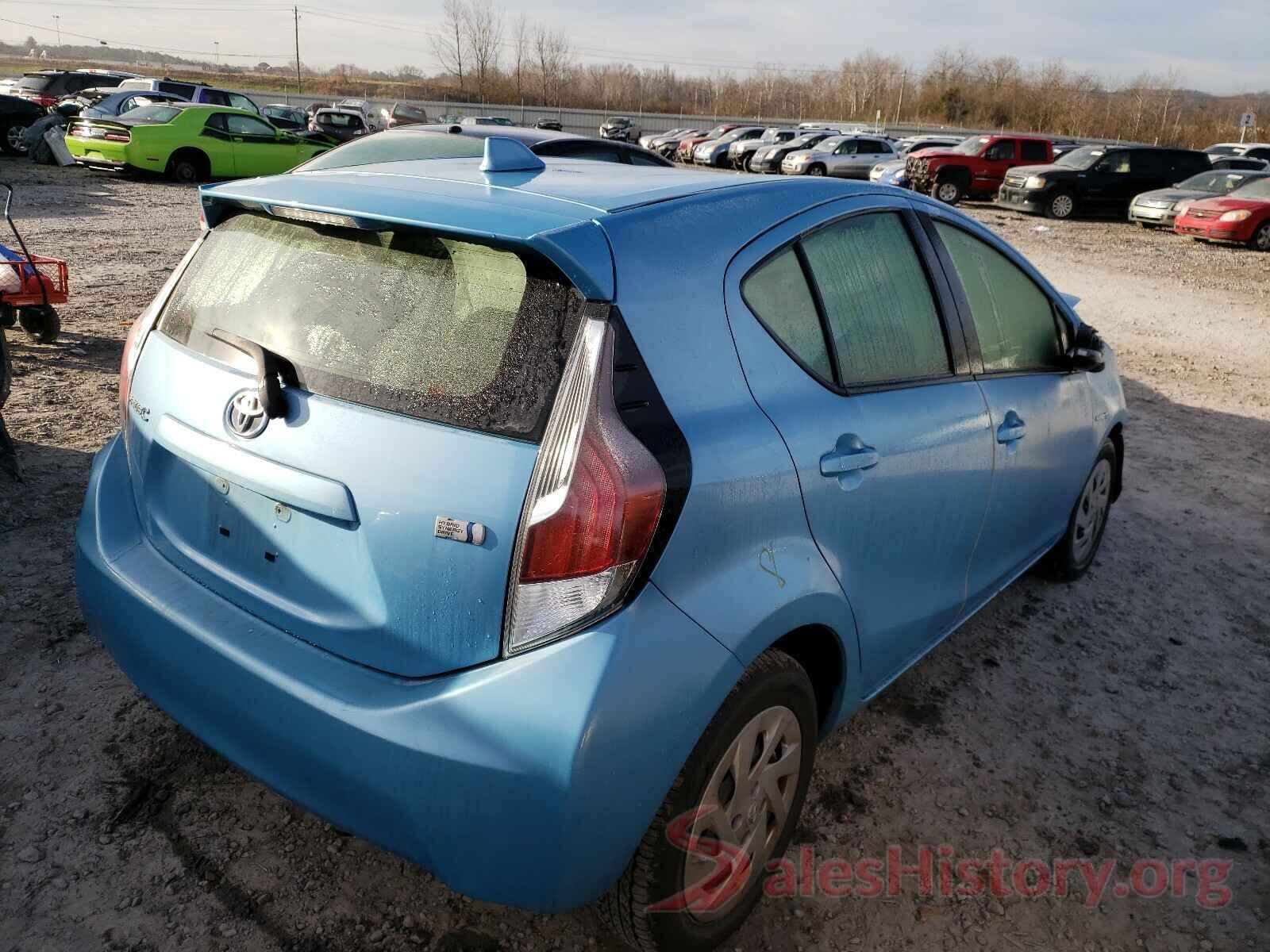 JTDKDTB36G1117950 2016 TOYOTA PRIUS