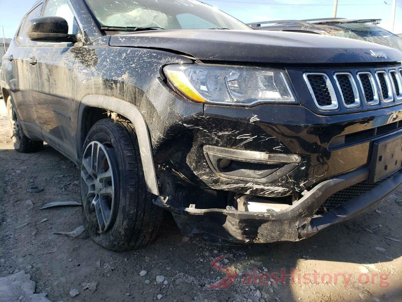 3C4NJCBB5HT653313 2017 JEEP COMPASS