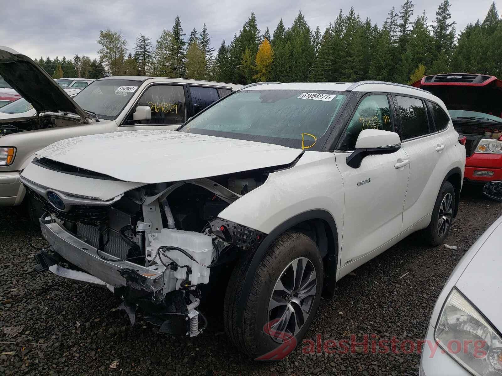 5TDHBRCH3MS527097 2021 TOYOTA HIGHLANDER