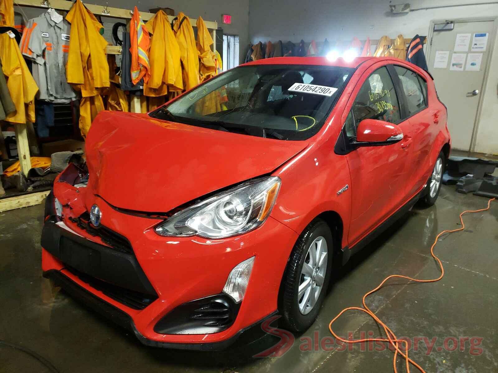 JTDKDTB37H1591357 2017 TOYOTA PRIUS