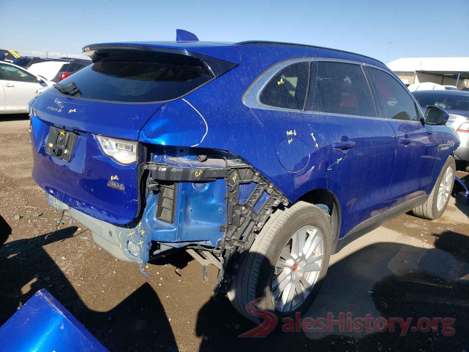 SADCK2GXXJA329326 2018 JAGUAR F-PACE