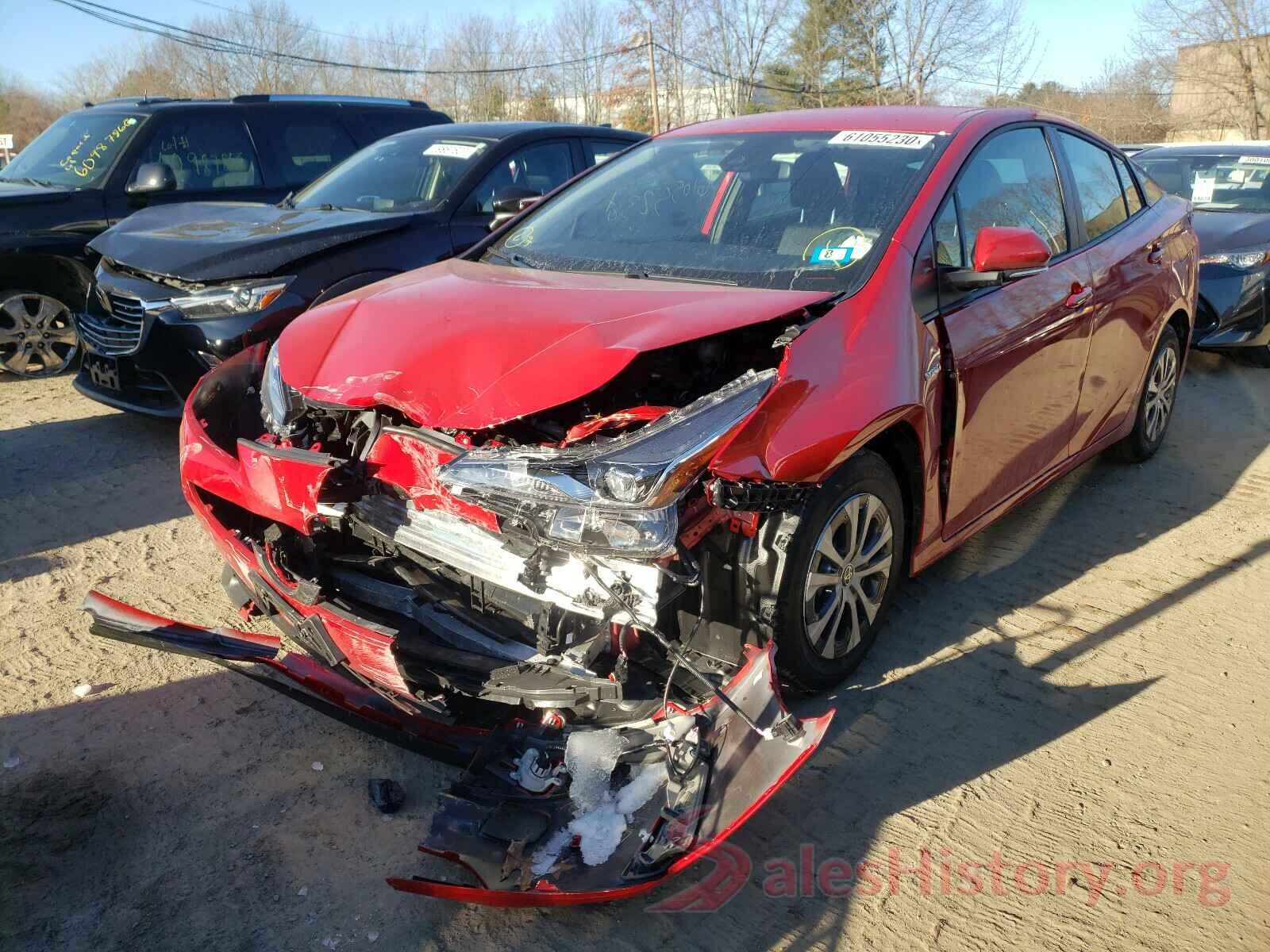 JTDL9MFUXM3024864 2021 TOYOTA PRIUS