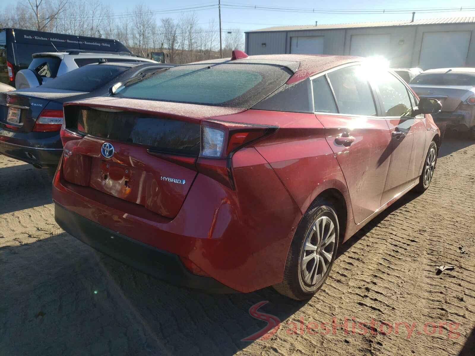 JTDL9MFUXM3024864 2021 TOYOTA PRIUS