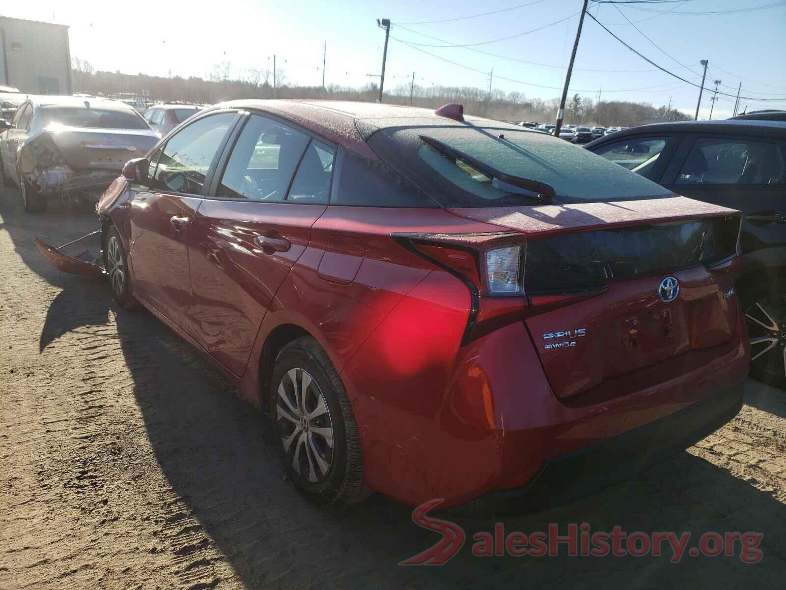 JTDL9MFUXM3024864 2021 TOYOTA PRIUS