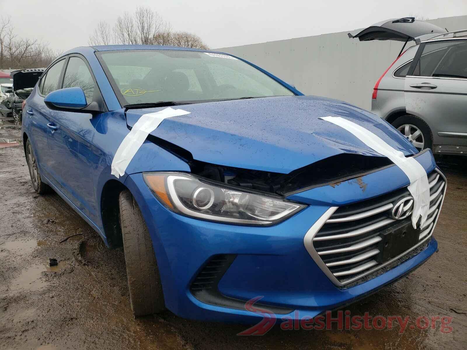 5NPD84LF6HH105710 2017 HYUNDAI ELANTRA