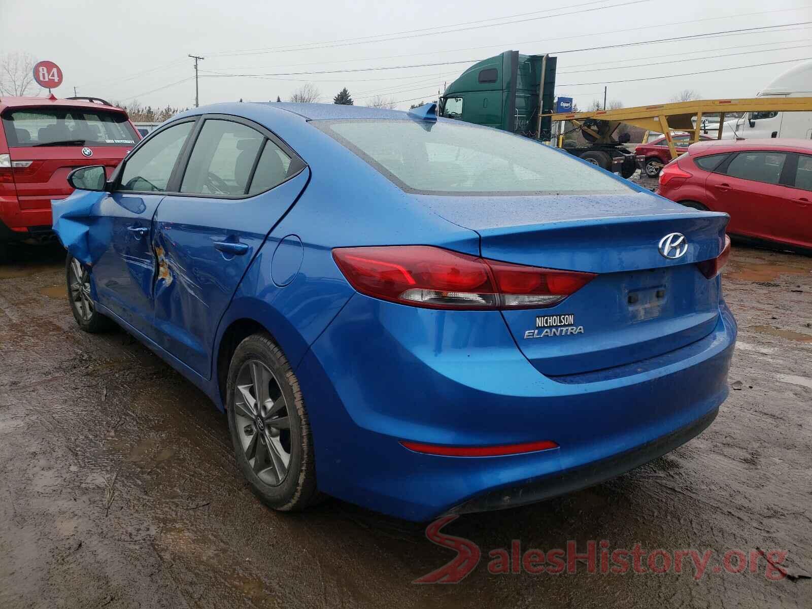 5NPD84LF6HH105710 2017 HYUNDAI ELANTRA