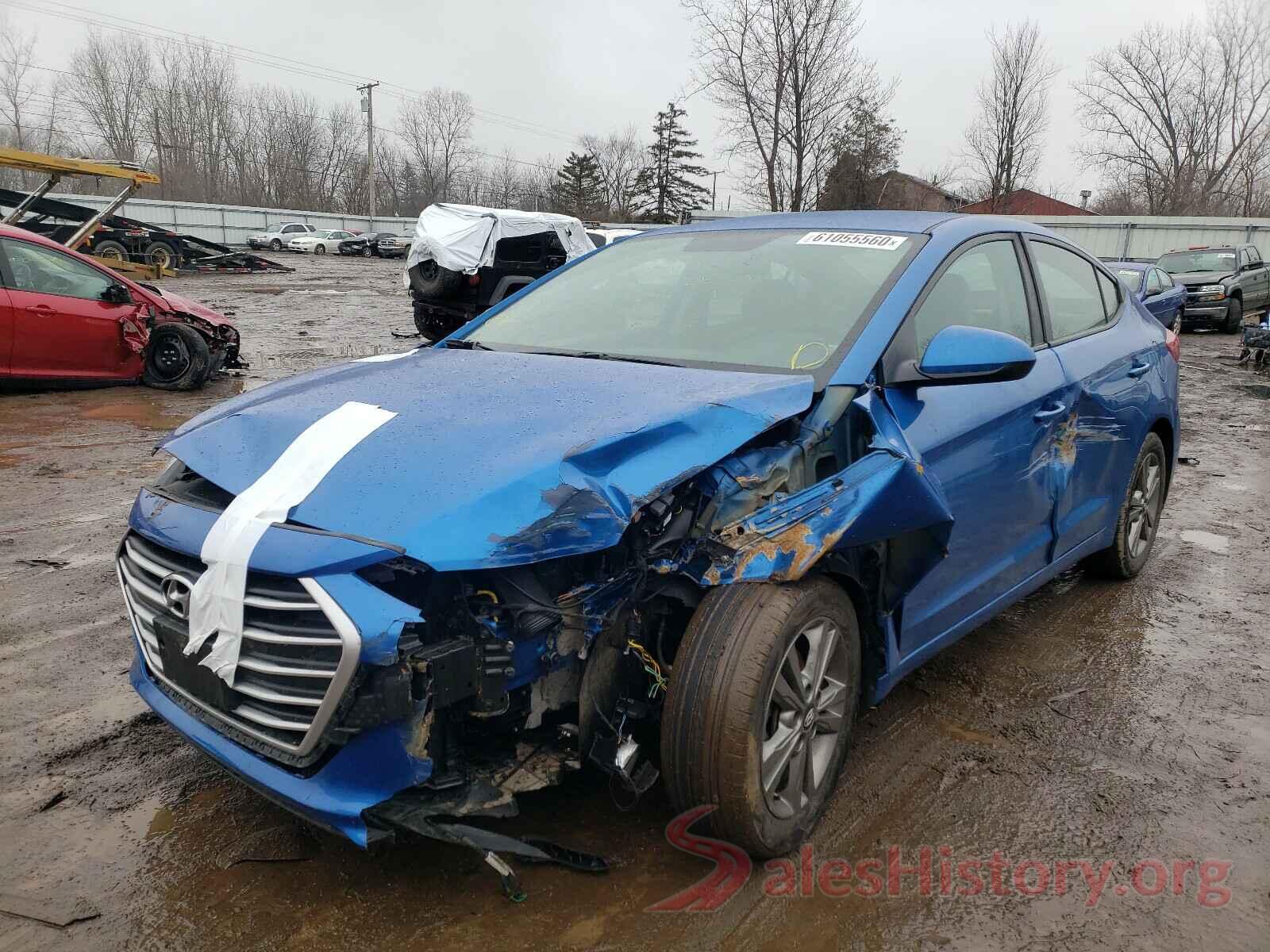 5NPD84LF6HH105710 2017 HYUNDAI ELANTRA