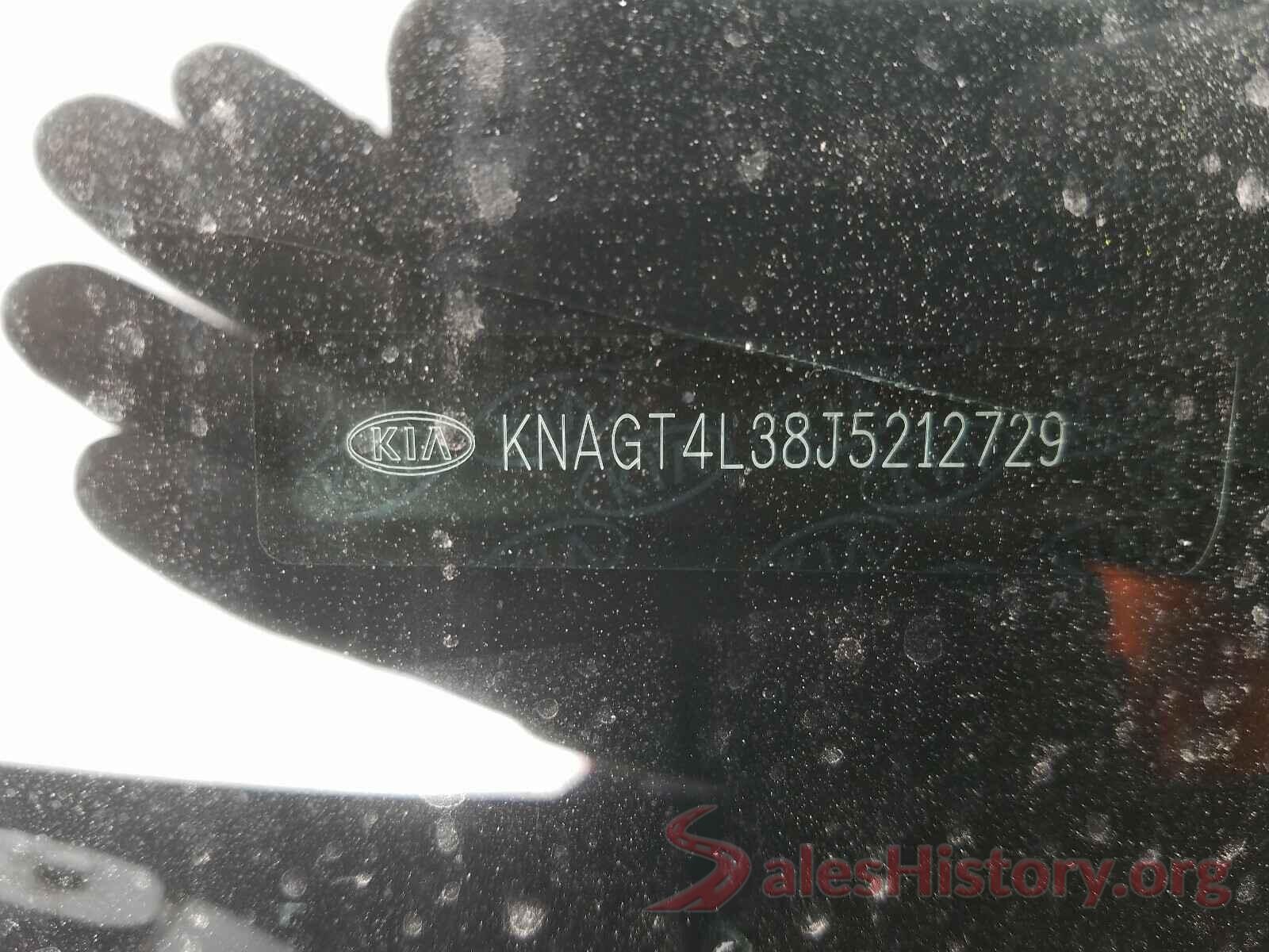 KNAGT4L38J5212729 2018 KIA OPTIMA