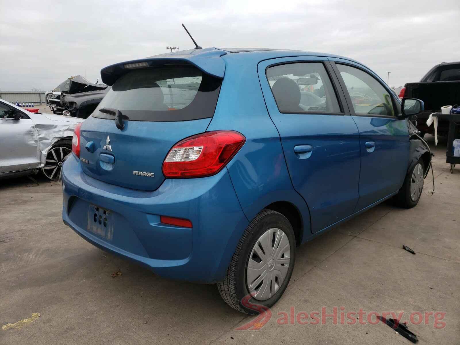 ML32A3HJ8KH016605 2019 MITSUBISHI MIRAGE