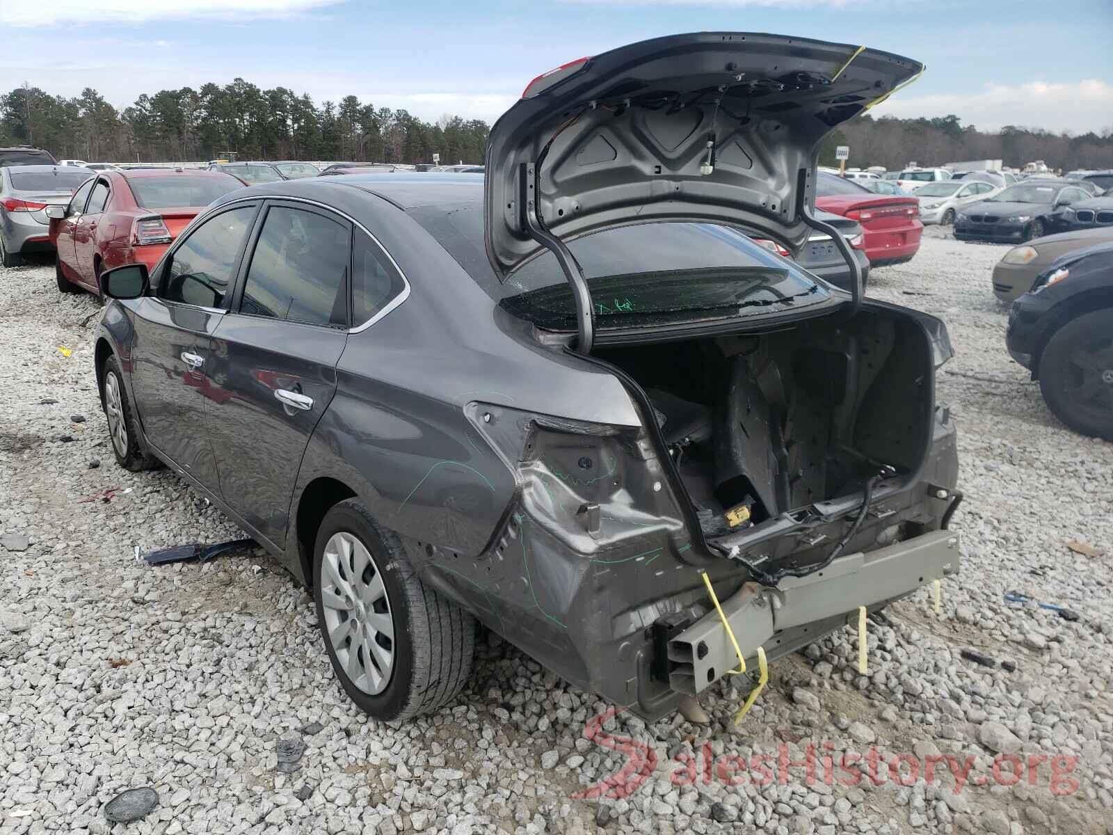 3N1AB7AP8KY213602 2019 NISSAN SENTRA