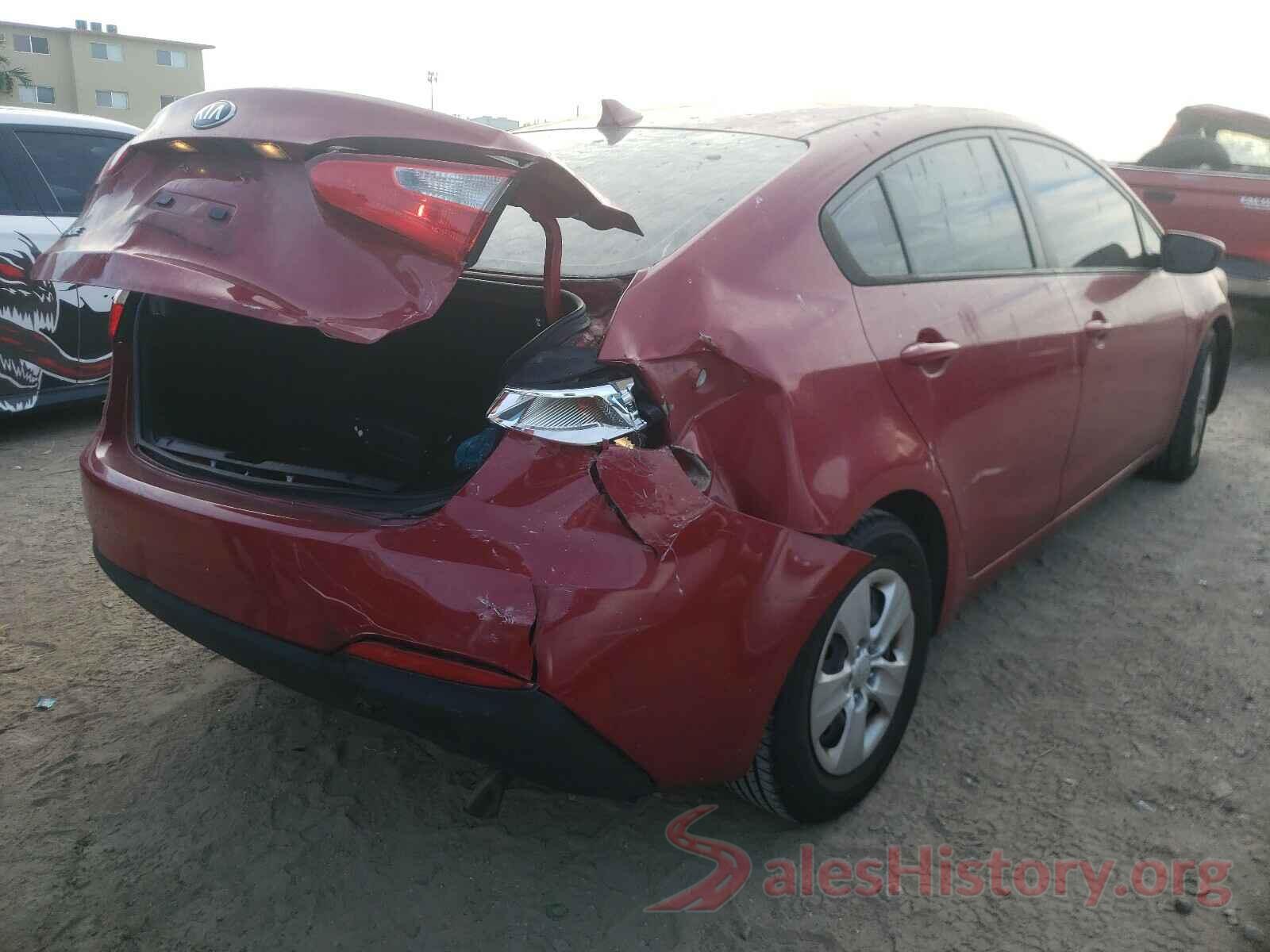 KNAFK4A68G5466431 2016 KIA FORTE