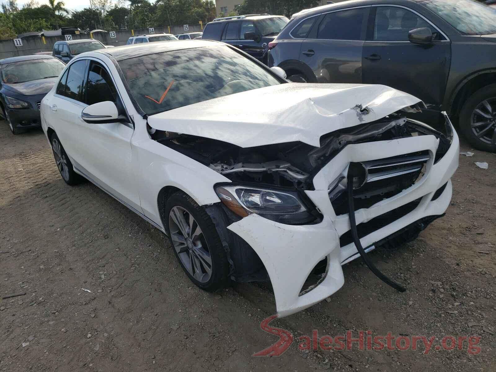 55SWF4KB4HU204892 2017 MERCEDES-BENZ C CLASS