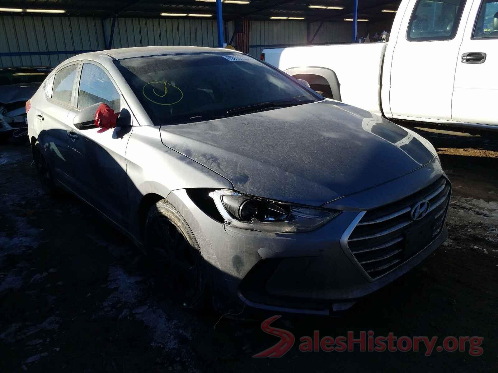 5NPD84LF5JH317665 2018 HYUNDAI ELANTRA