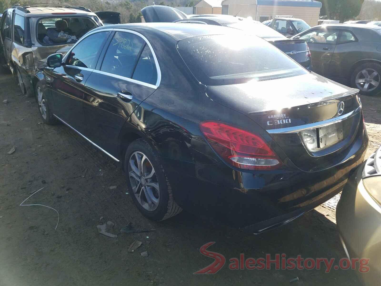 55SWF4KB8GU167750 2016 MERCEDES-BENZ C CLASS