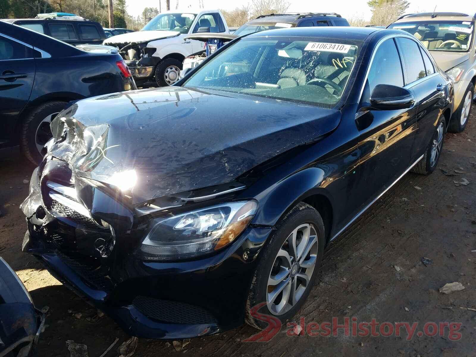 55SWF4KB8GU167750 2016 MERCEDES-BENZ C CLASS