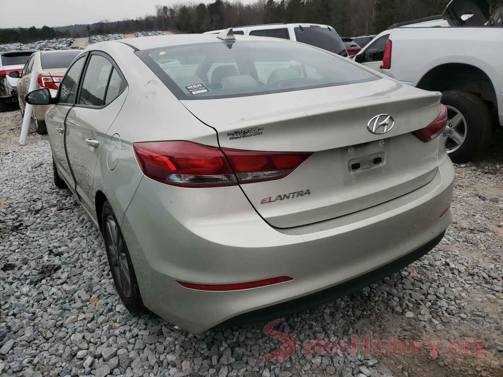 5NPD84LF3HH002907 2017 HYUNDAI ELANTRA