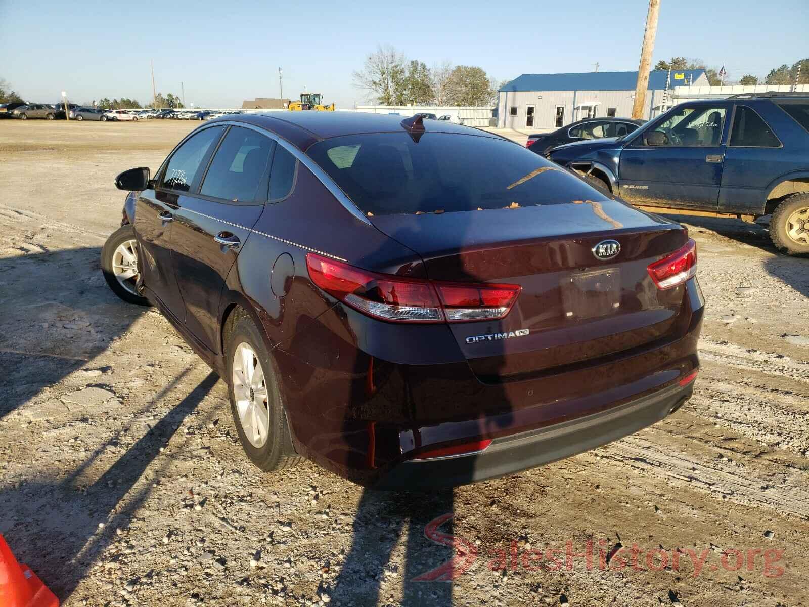 5XXGT4L31GG047145 2016 KIA OPTIMA