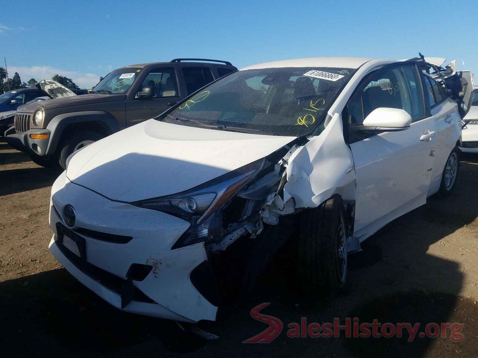 JTDKBRFU3H3547159 2017 TOYOTA PRIUS