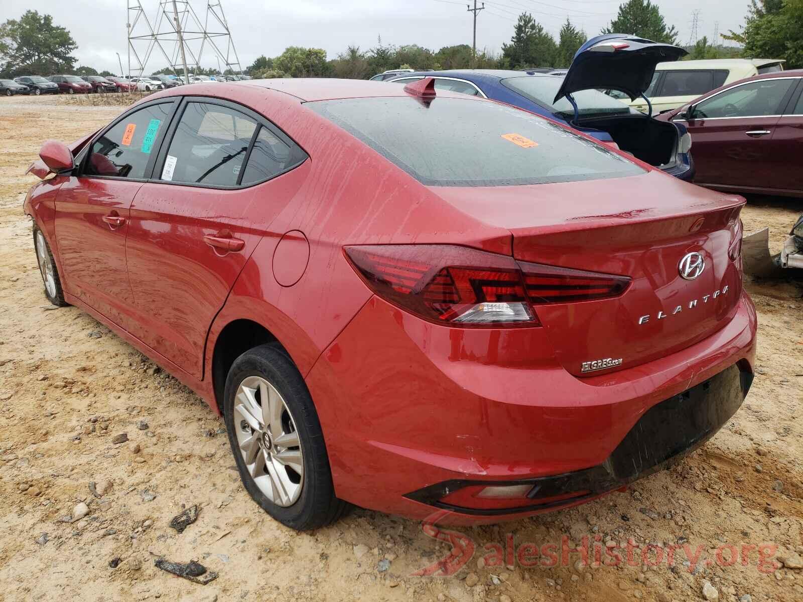 5NPD84LFXLH511000 2020 HYUNDAI ELANTRA