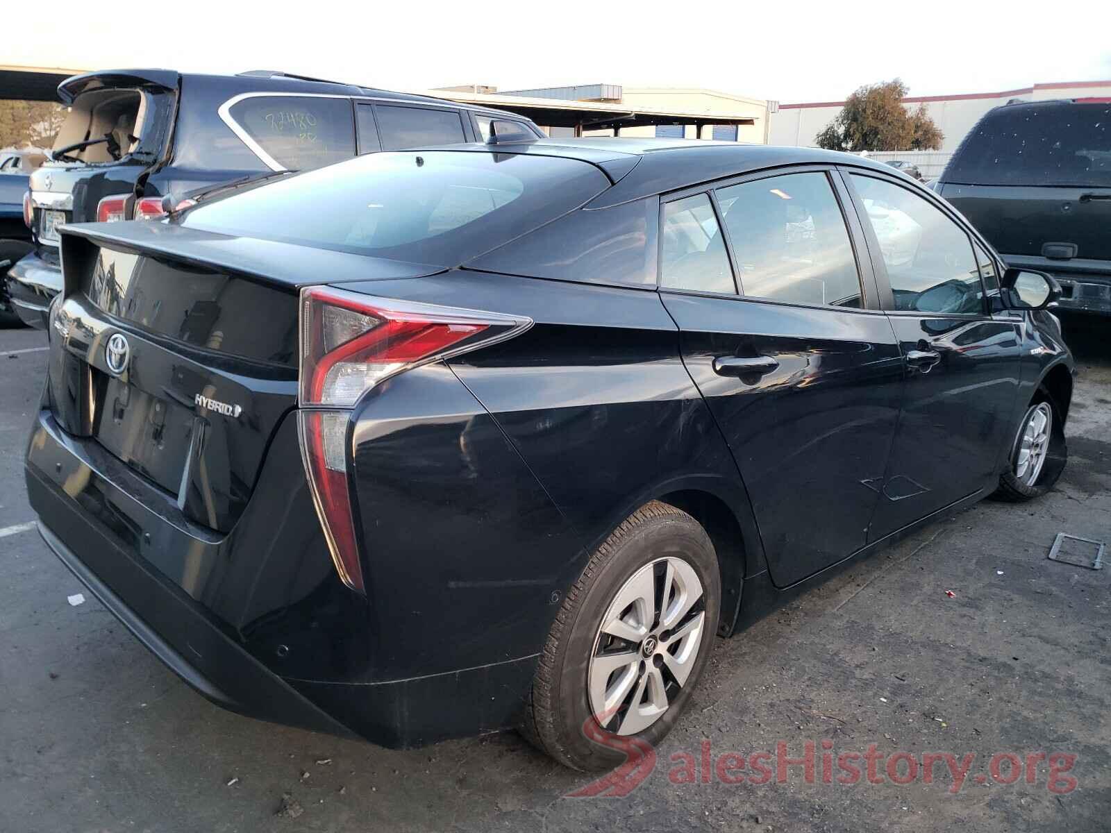 JTDKARFU3G3518665 2016 TOYOTA PRIUS