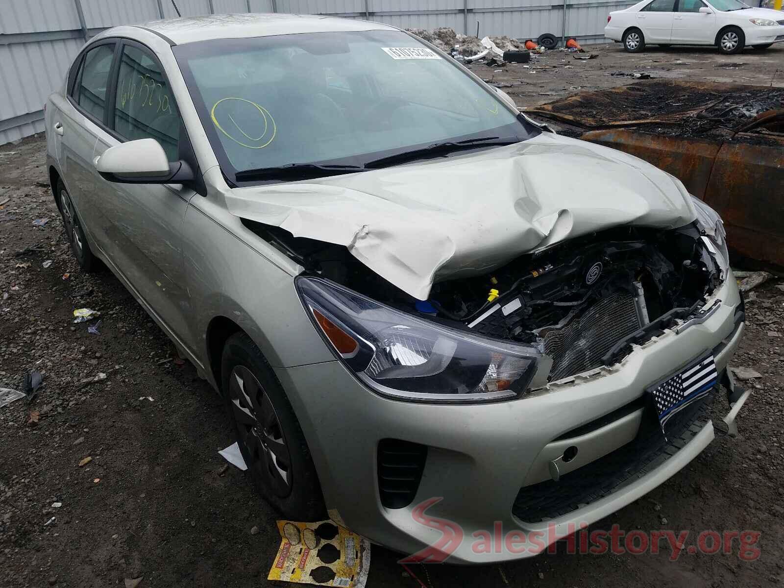 3KPA24AB0JE095318 2018 KIA RIO