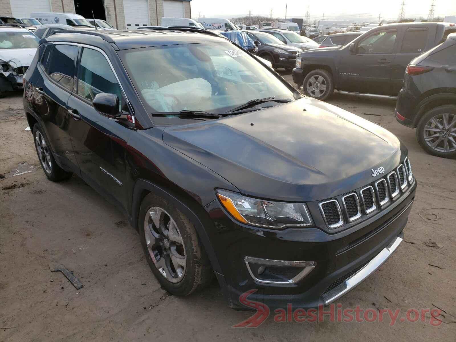 3C4NJDCB2KT638523 2019 JEEP COMPASS