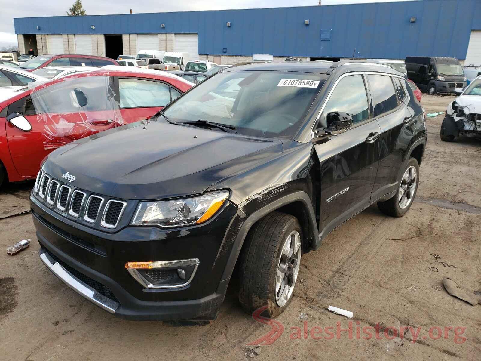 3C4NJDCB2KT638523 2019 JEEP COMPASS