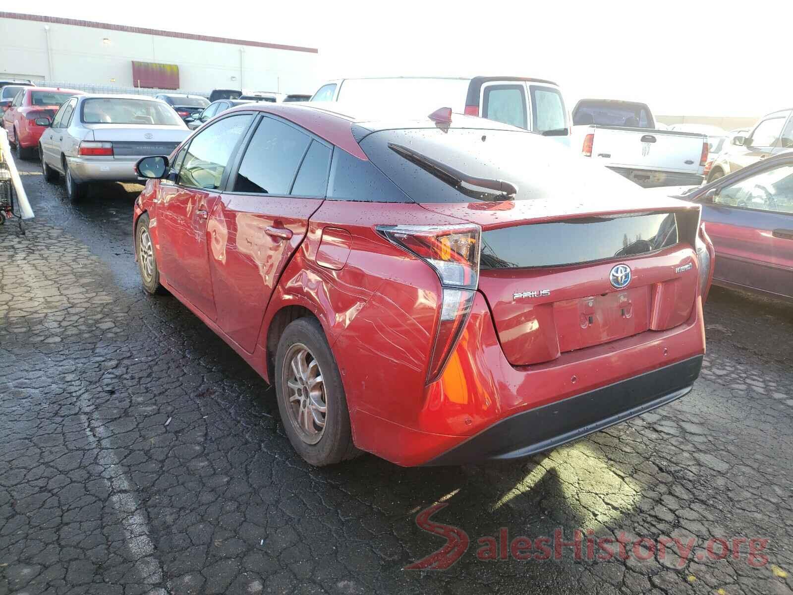 JTDKBRFUXJ3580911 2018 TOYOTA PRIUS