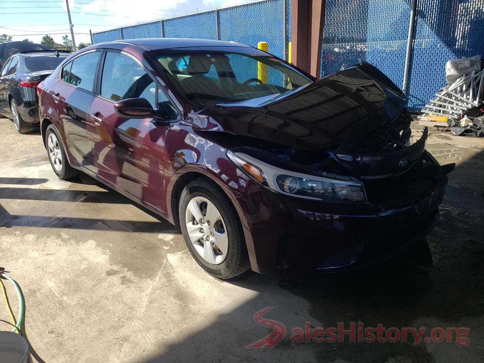 3KPFK4A7XHE142222 2017 KIA FORTE