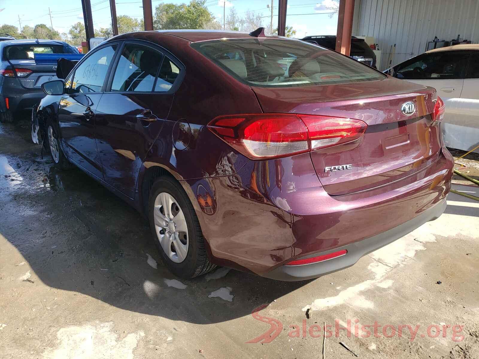 3KPFK4A7XHE142222 2017 KIA FORTE