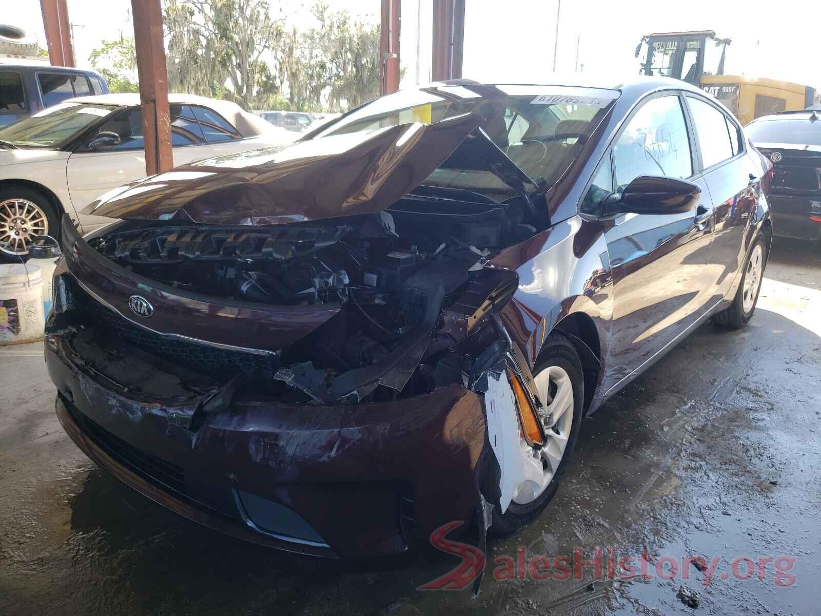 3KPFK4A7XHE142222 2017 KIA FORTE