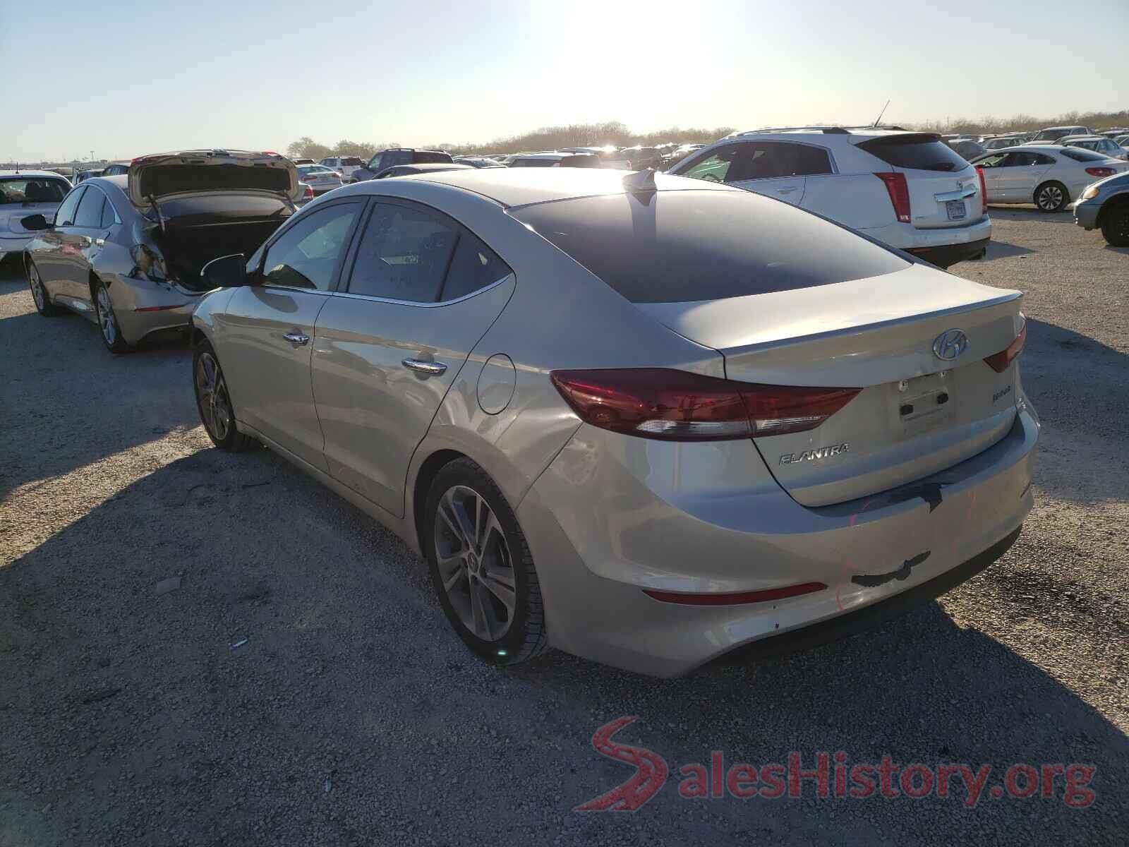 KMHD84LF2HU075879 2017 HYUNDAI ELANTRA