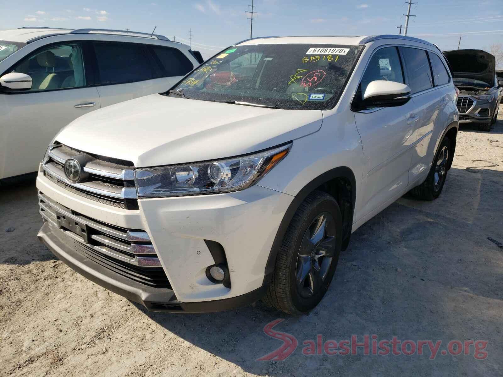 5TDDZRFH6JS815181 2018 TOYOTA HIGHLANDER