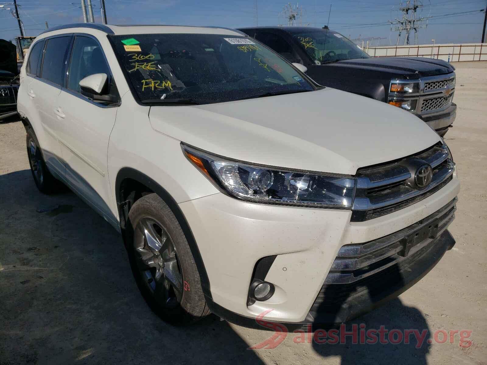 5TDDZRFH6JS815181 2018 TOYOTA HIGHLANDER