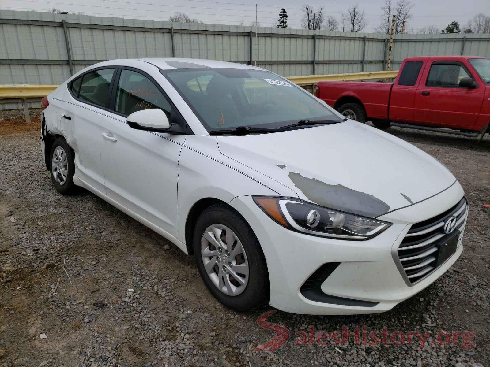 5NPD74LF7HH125709 2017 HYUNDAI ELANTRA