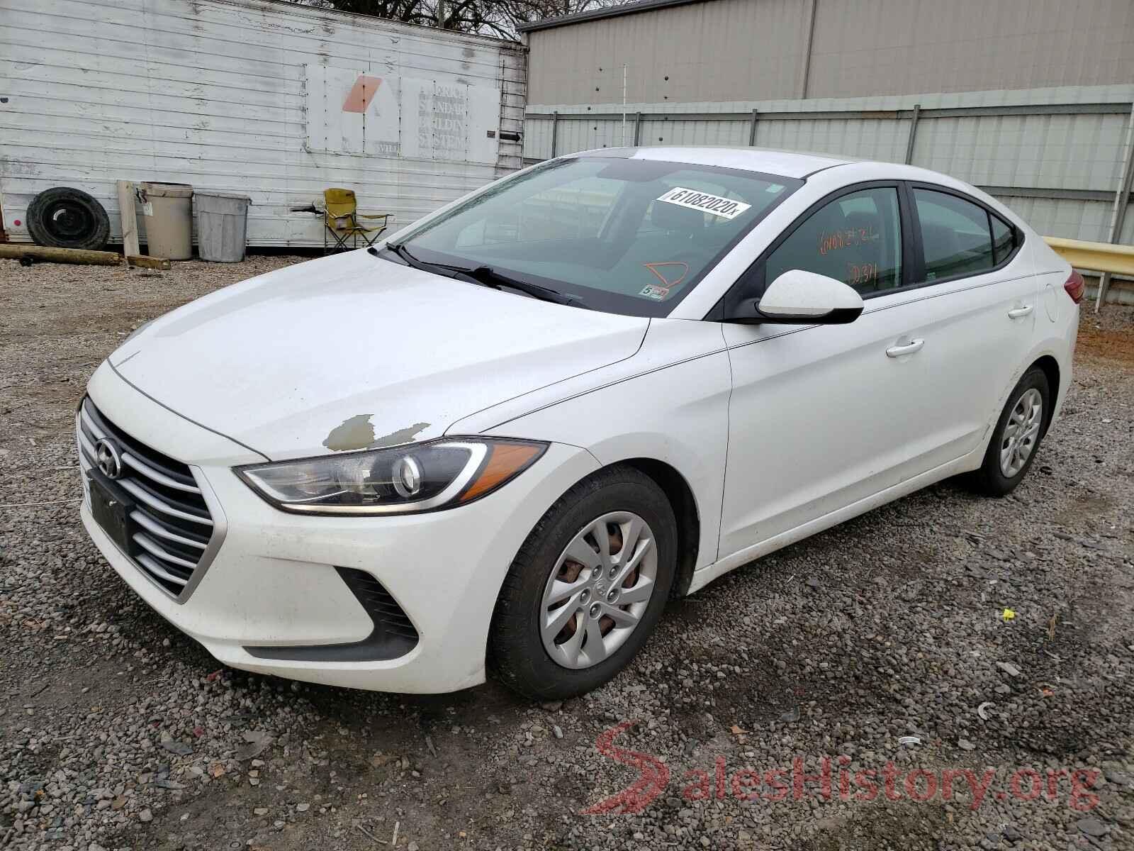 5NPD74LF7HH125709 2017 HYUNDAI ELANTRA