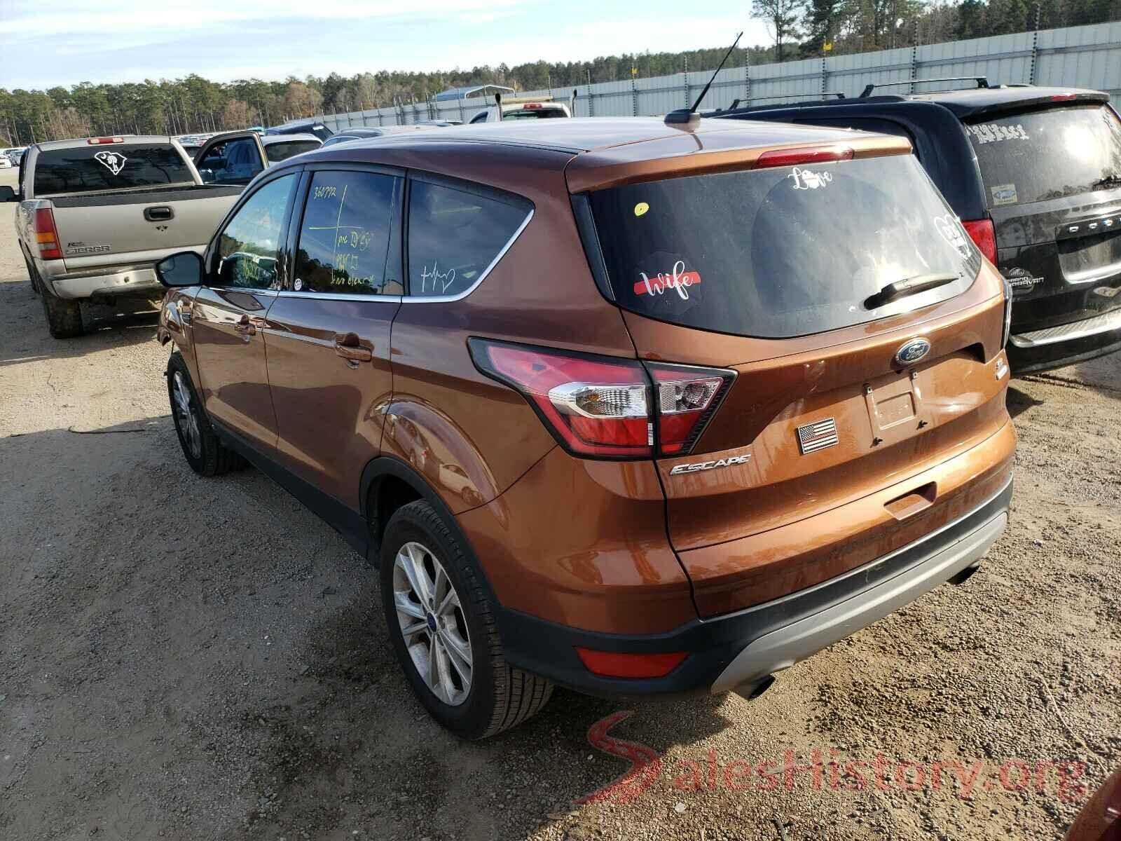 1FMCU0GD0HUA53677 2017 FORD ESCAPE