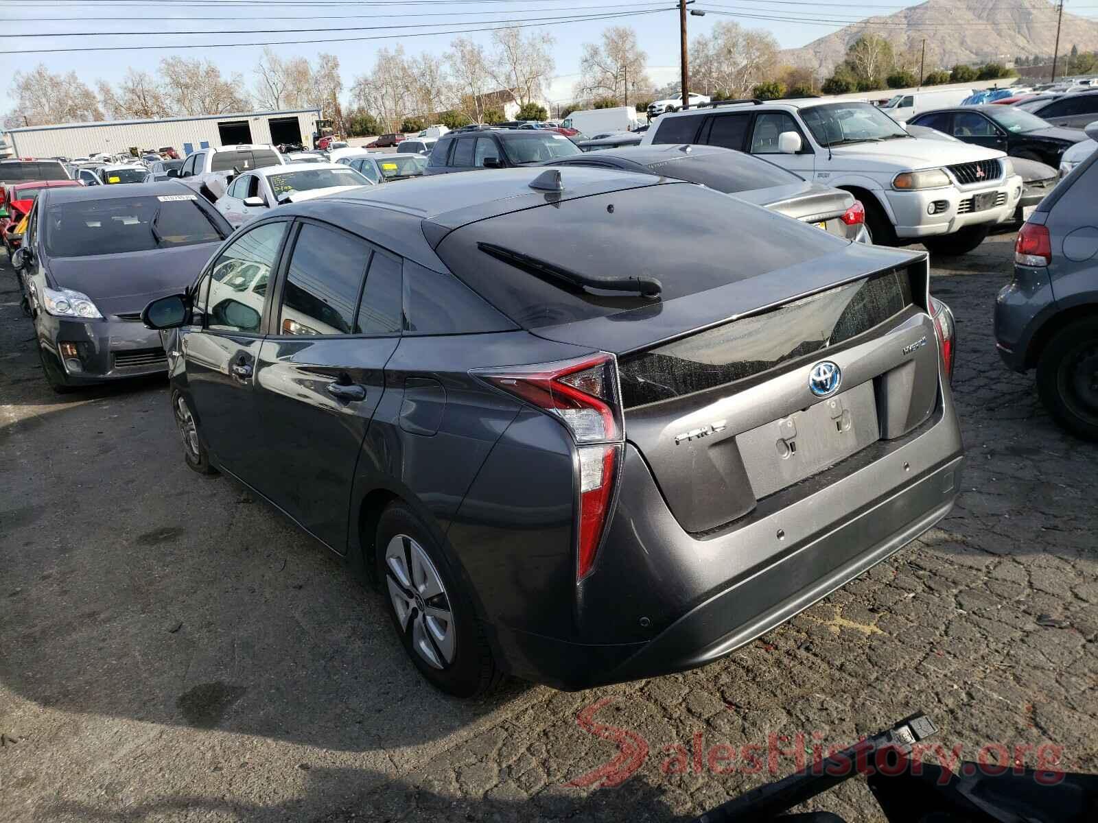 JTDKBRFUXH3042185 2017 TOYOTA PRIUS