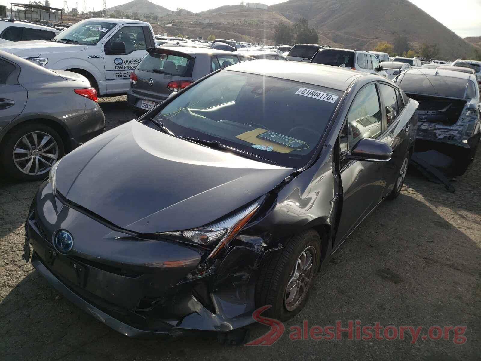 JTDKBRFUXH3042185 2017 TOYOTA PRIUS