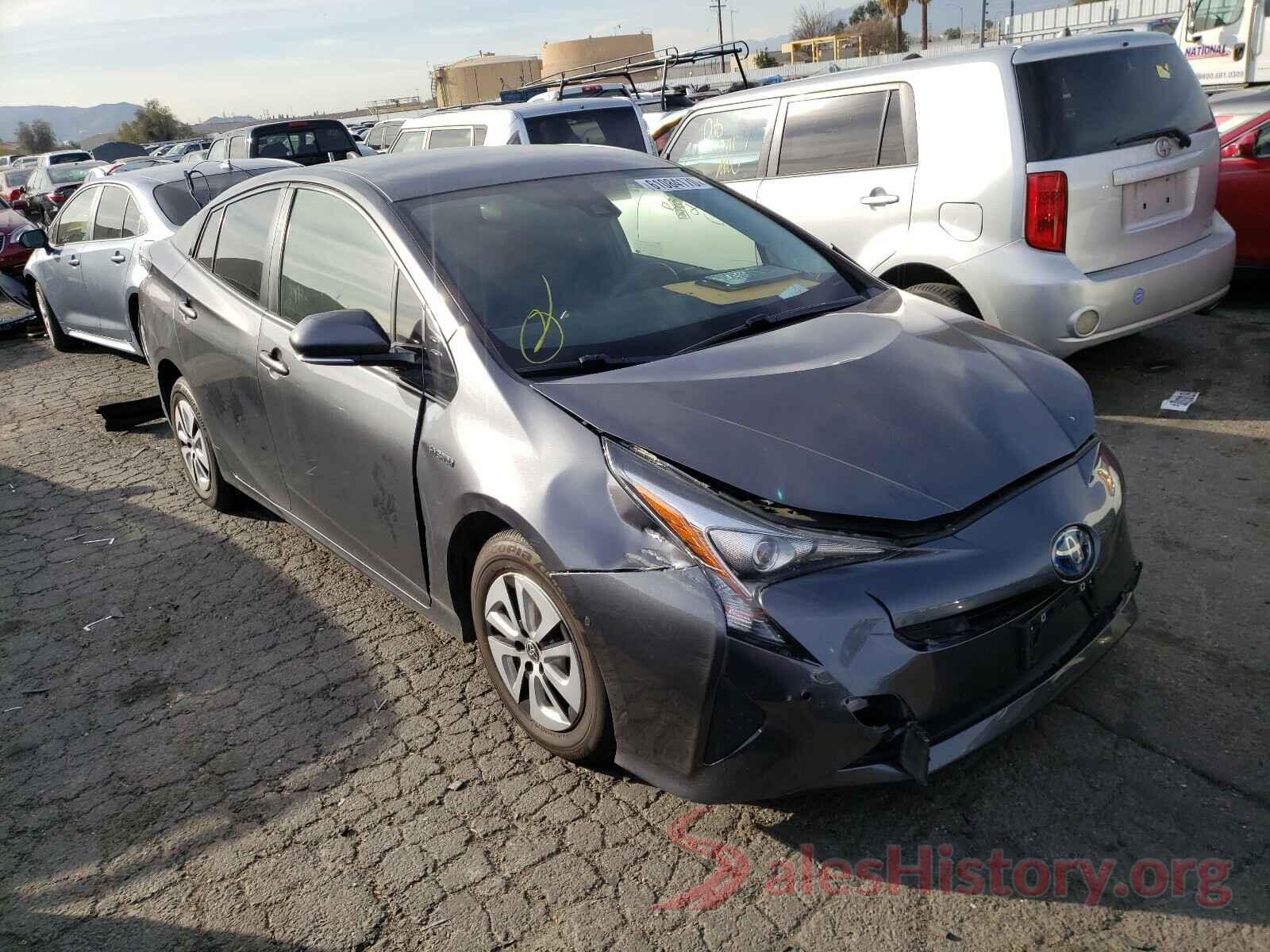 JTDKBRFUXH3042185 2017 TOYOTA PRIUS