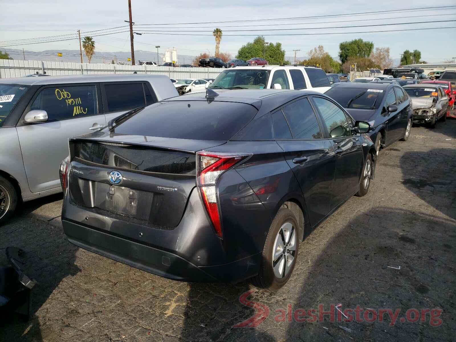 JTDKBRFUXH3042185 2017 TOYOTA PRIUS