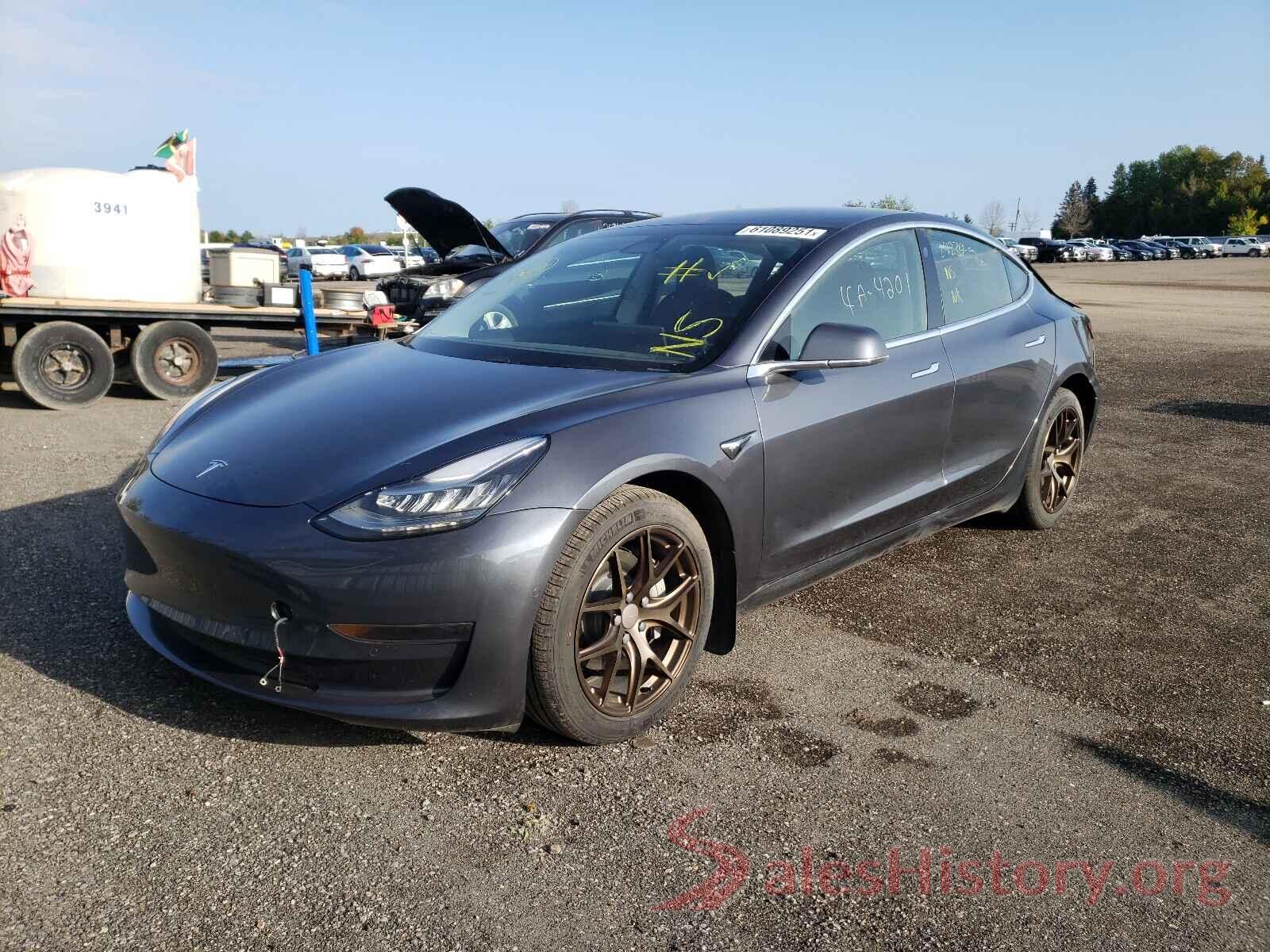 5YJ3E1EAXLF733779 2020 TESLA MODEL 3