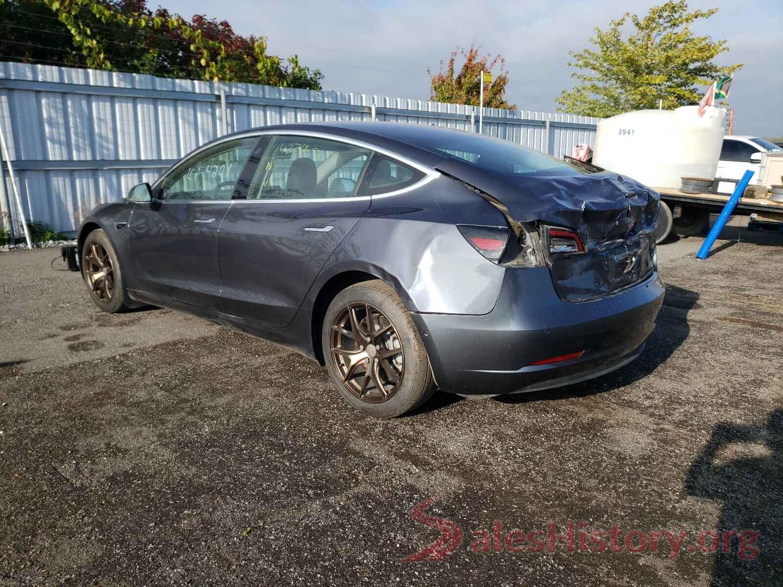 5YJ3E1EAXLF733779 2020 TESLA MODEL 3