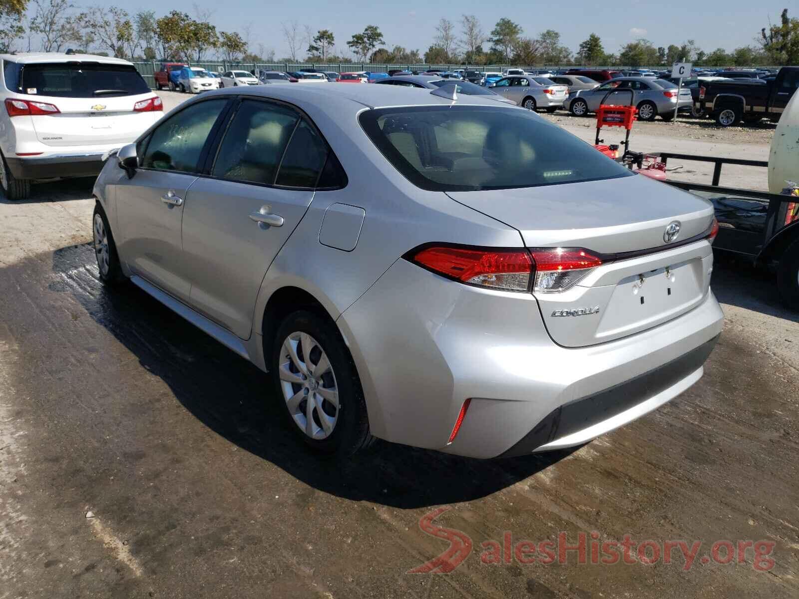 JTDEPRAE8LJ085393 2020 TOYOTA COROLLA