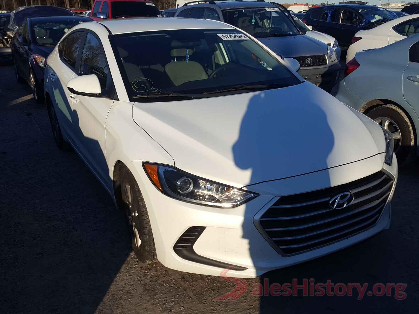 5NPD84LF4HH172242 2017 HYUNDAI ELANTRA