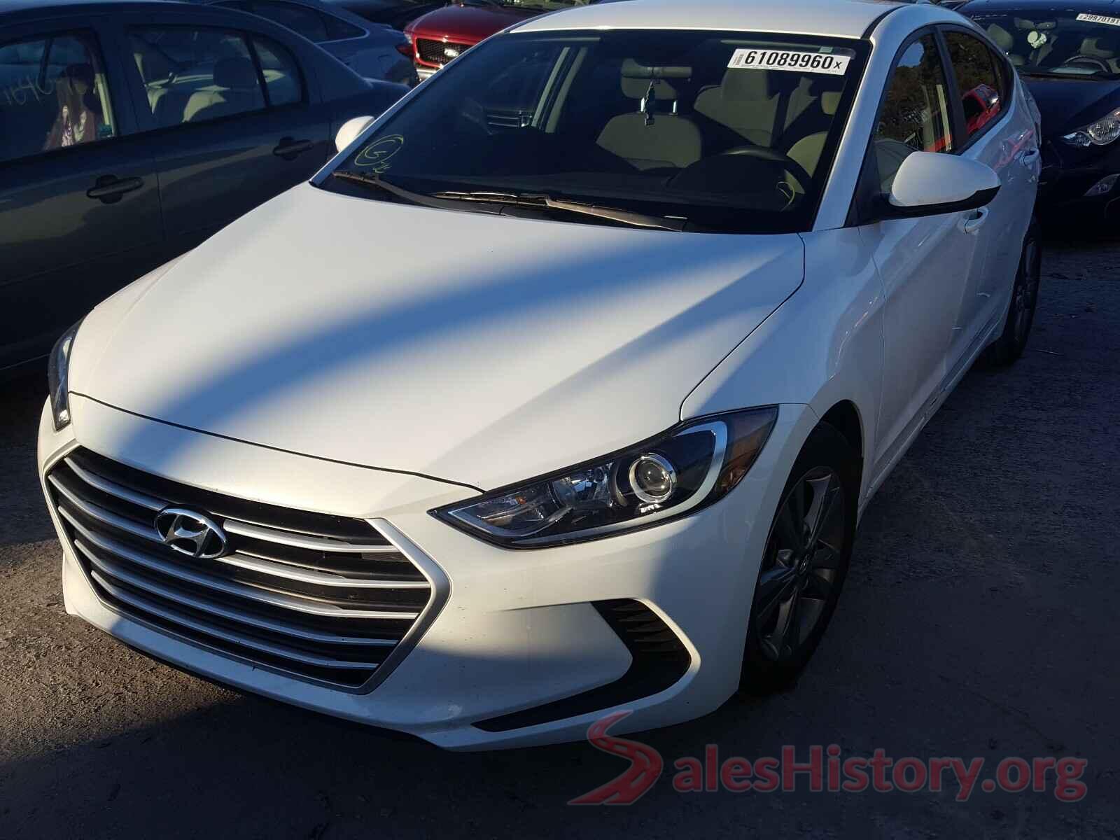 5NPD84LF4HH172242 2017 HYUNDAI ELANTRA